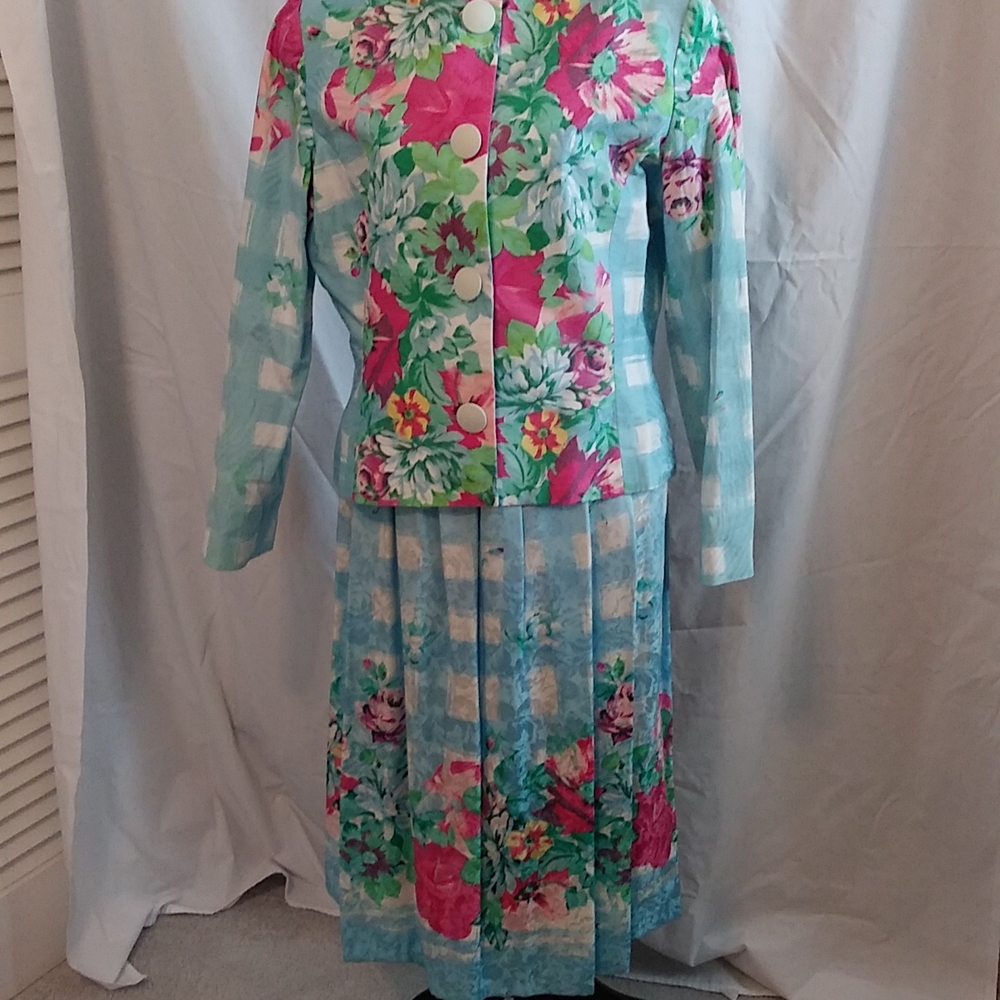 Jacket with matching skirt